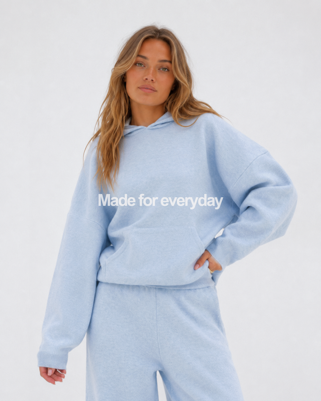 Lifestyle hero shot — Made for everyday